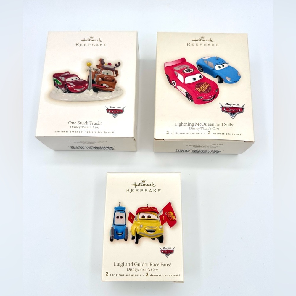 Hallmark Keepsake Disneys Cars Christmas Ornaments